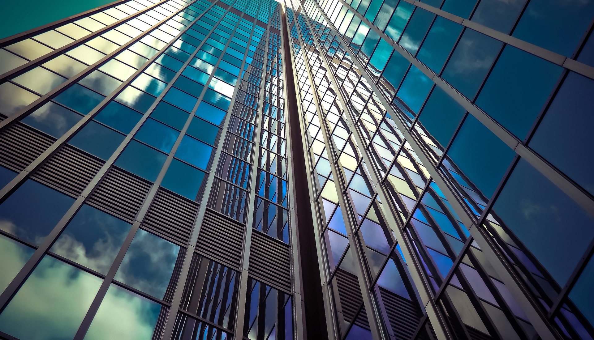 Modern glass towers representing business growth